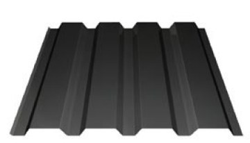 Trapezoidal sheet wall 12