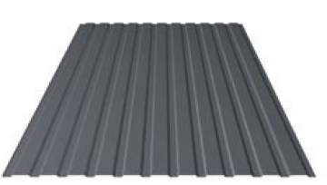 Trapezoidal sheet wall 14