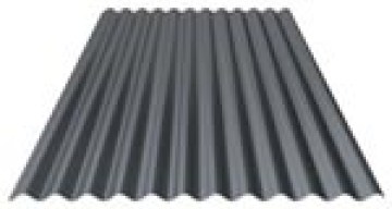 Corrugated sheet roof 01