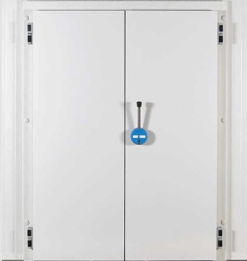 Coldroom hinged double-door