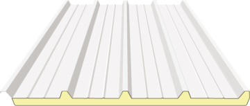 Roof panels ECO (Aluminium foiled-back)