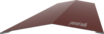 External ridge flashing