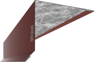 Shed roof / monopitch ridge flashing