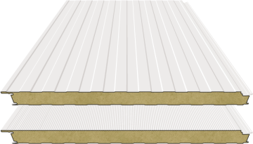 Roof panels rockwool