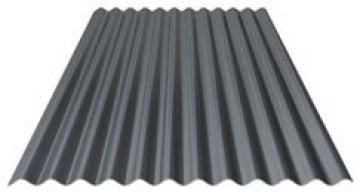 Corrugated sheet wall 01