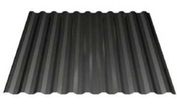 Corrugated sheet wall 02