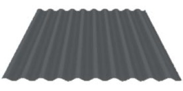 Corrugated sheet wall 04