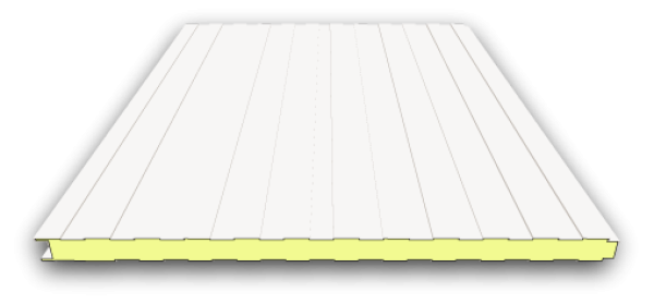 Insulated wall panels RAL9002 Insulated wall panels RAL9002