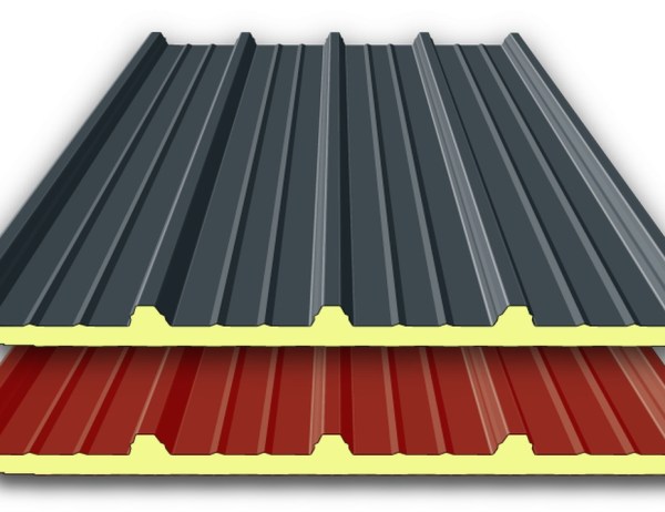 Sonderangebot: 40 mm Dachpaneele 1B-Ware RAL 3009 | panel sell GmbH