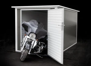 Motorradgarage-RAL9007