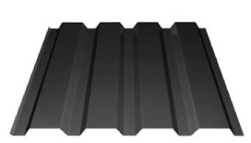 Trapezoidal sheet wall 12