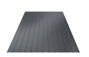 Trapezoidal sheet wall 13