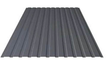 Trapezoidal sheet wall 14
