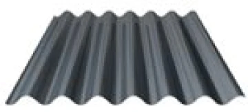 Corrugated sheet roof 13
