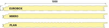 Insulated wall panels with secret fixing joints