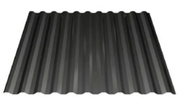 Corrugated sheet wall 02