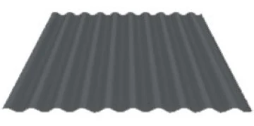 Corrugated sheet wall 04