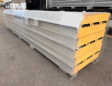 Dachpaneele 150mm RAL 7016