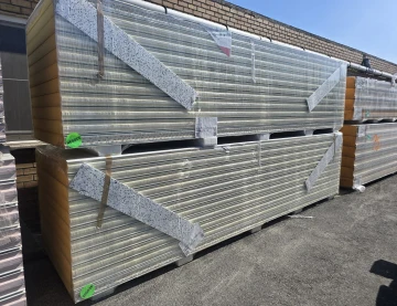 Sandwichplatten Kühlraum glatt beidseitig RAL9010