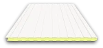 Insulated wall panels RAL9002