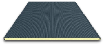 Sandwichplatte Wand - 40mm - RAL 7016 Mikro