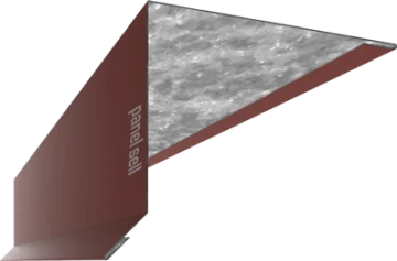 Shed roof / monopitch ridge flashing