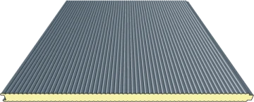 Insulated wall panels RAL7016