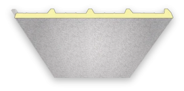 Das Besondere der ECO-Paneele ist die Unterseite: korrosionsbeständiges Aluminium-Feinblech. Das Besondere der ECO-Paneele ist die Unterseite: korrosionsbeständiges Aluminium-Feinblech.