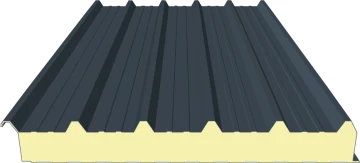 Inuslated roof panels - 100 mm
