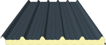 Insulated roof panels - RAL 7016