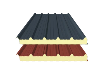 Insulated roof panels - 80 mm