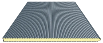 Insulated wall panels RAL7016