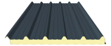 Insulated roof panels - RAL 7016 Insulated roof panels - RAL 7016