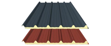 Sandwichpaneele - 40mm - RAL7016, RAL8012