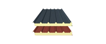 Insulated roof panels - 80 mm