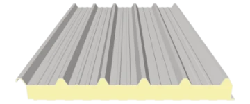 Sandwich Dach - 120mm - RAL9002 Sandwich Dach - 120mm - RAL9002