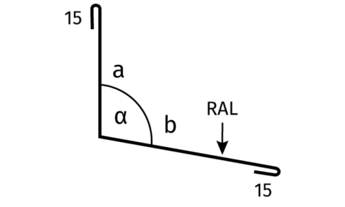 Apron flashing - wall abutment 