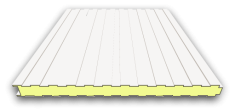 Insulated roof panels 40 mm